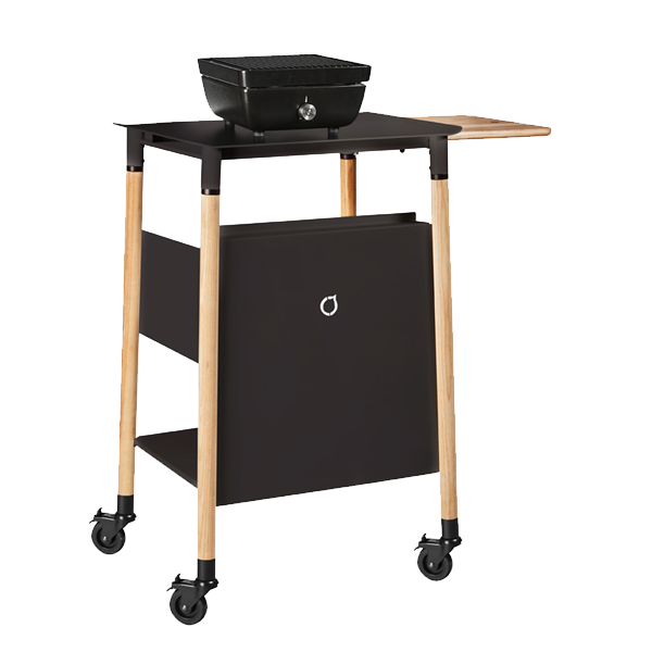 <h3 class='my-3'>Single Cooker with Grill OR Plancha + Trolley</h3><p>For complete ease of use, why not opt for a single cooker with trolley bundles, offering the freedom to enjoy al fresco cuisine with no installation required. These mobile trolleys can be moved easily and positioned anywhere in your outdoor space, whether shade or sun.</p><h4 class='slab mt-4'>From £1,485</h4> 