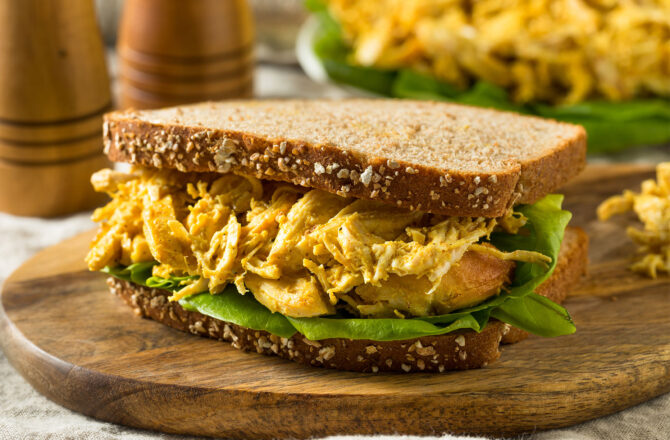 Zingy Coronation Chicken Fit for A King